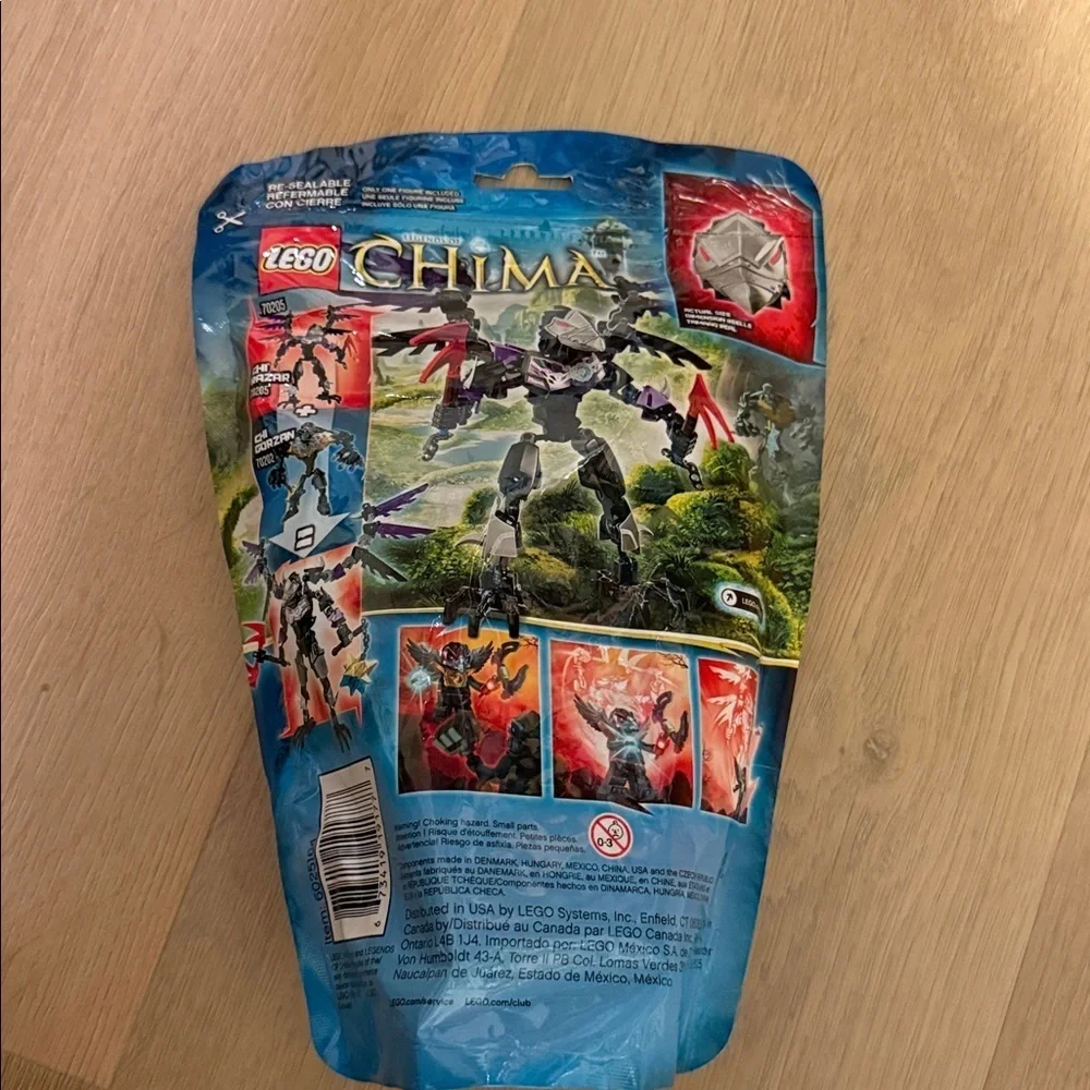 Lego Legends of Chima Chirazar set 70205 new 68 pieces rare